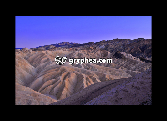 Sunset Zabriskie Point (Death Valley NP, California, USA) - gryphea.com